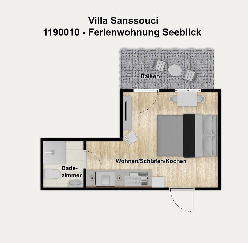 Sanssouci Seeblick Apartment Binz